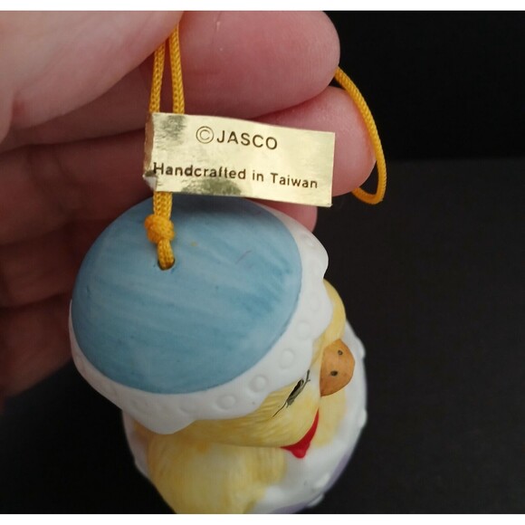 Jasco Lil Ceramic Wind Chimers Chick Bell Ornament Easter Holiday Decoration - Picture 10 of 12